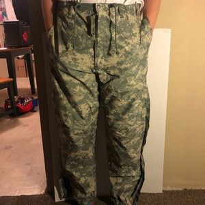 ARMY Waterproof ACU patter rain pants